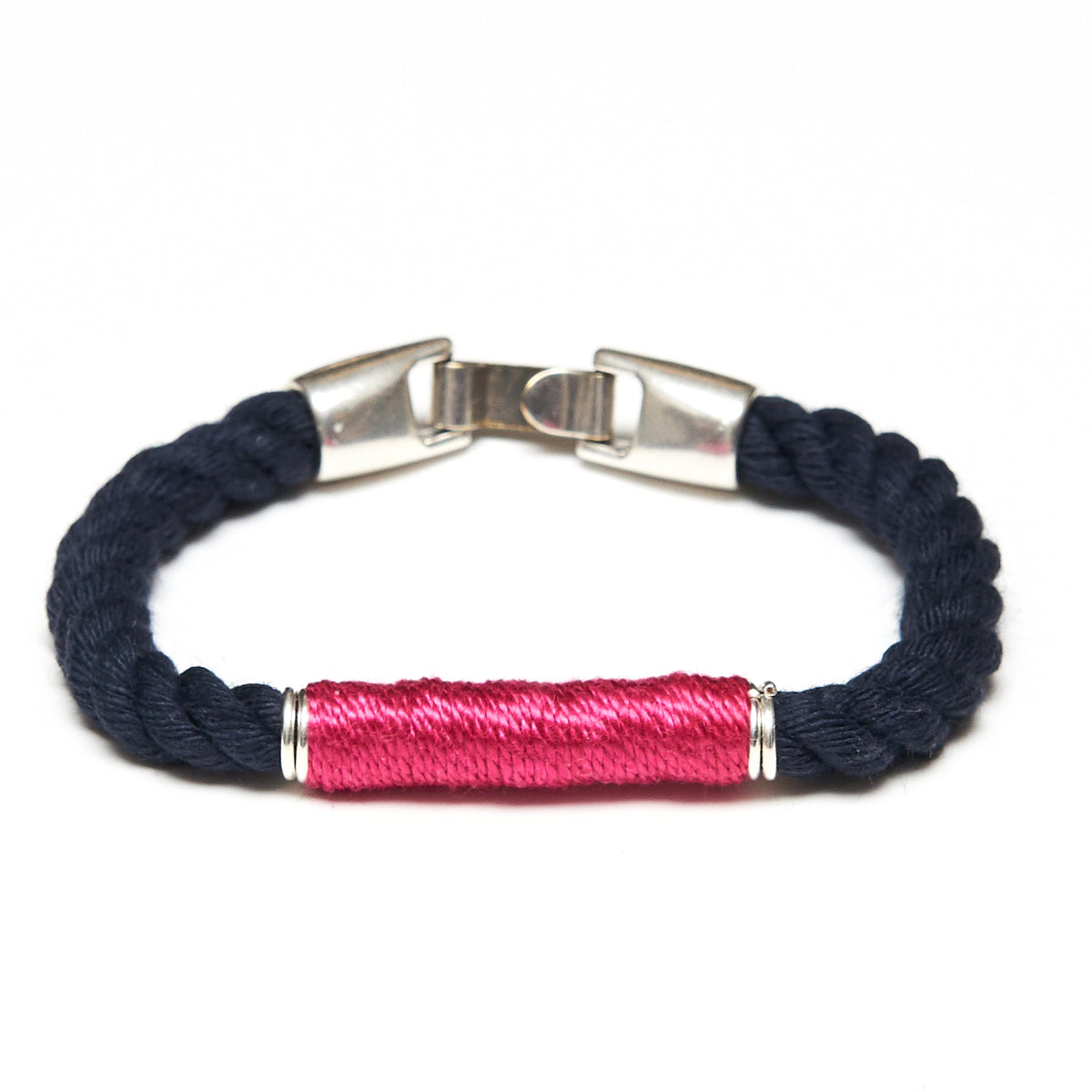 Beacon - Navy/Pink/Silver