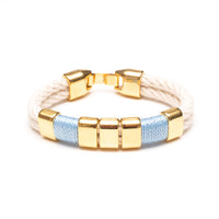 Braddock - Ivory/Light Blue/Gold