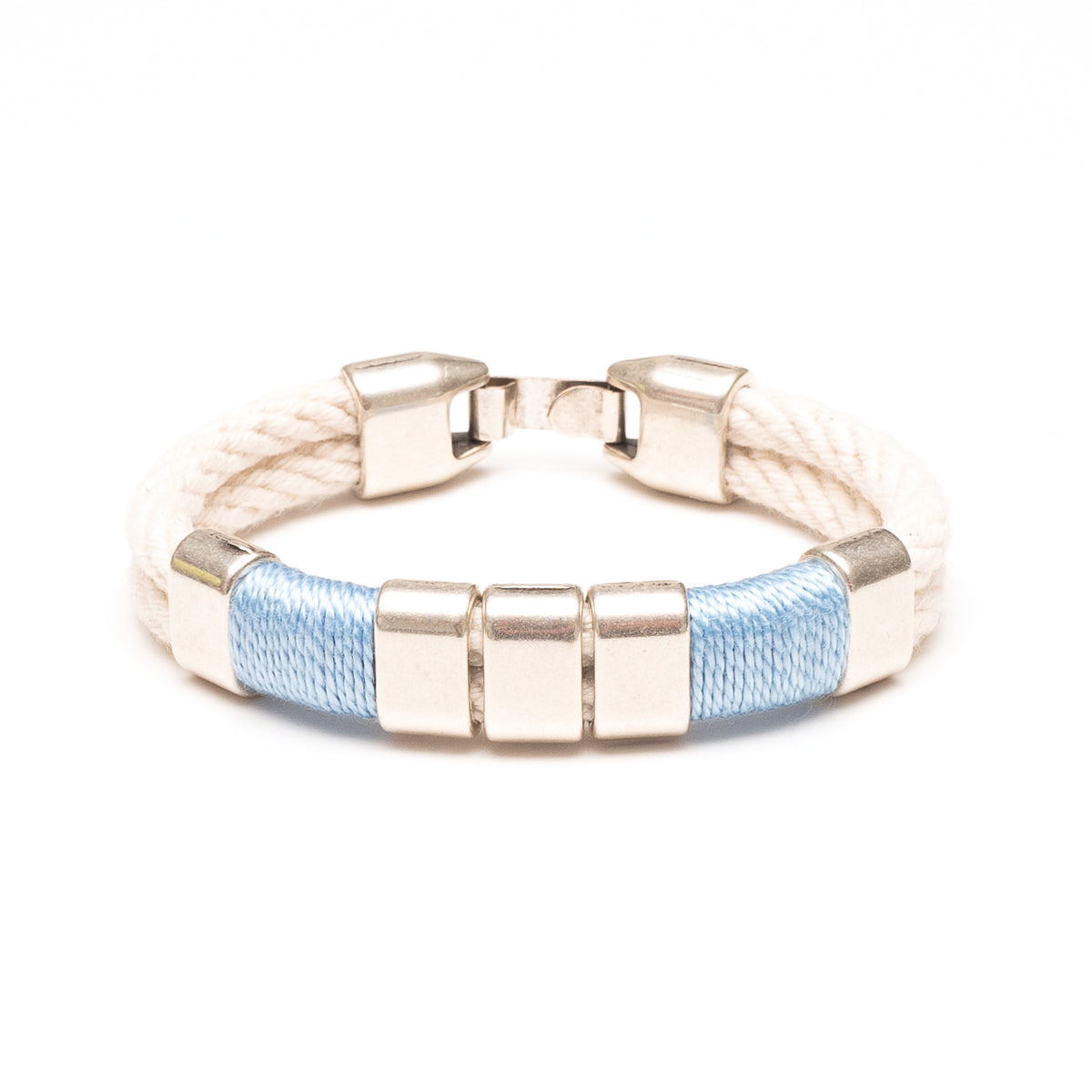 Braddock - Ivory/Light Blue/Silver