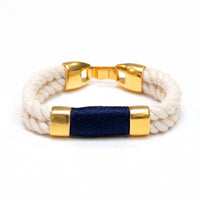 Tremont - Ivory/Navy/Gold
