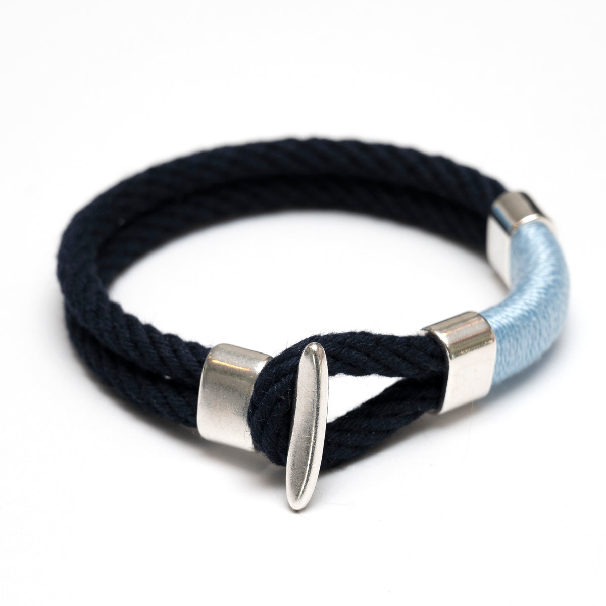 Cambridge - Navy/Light Blue/Silver