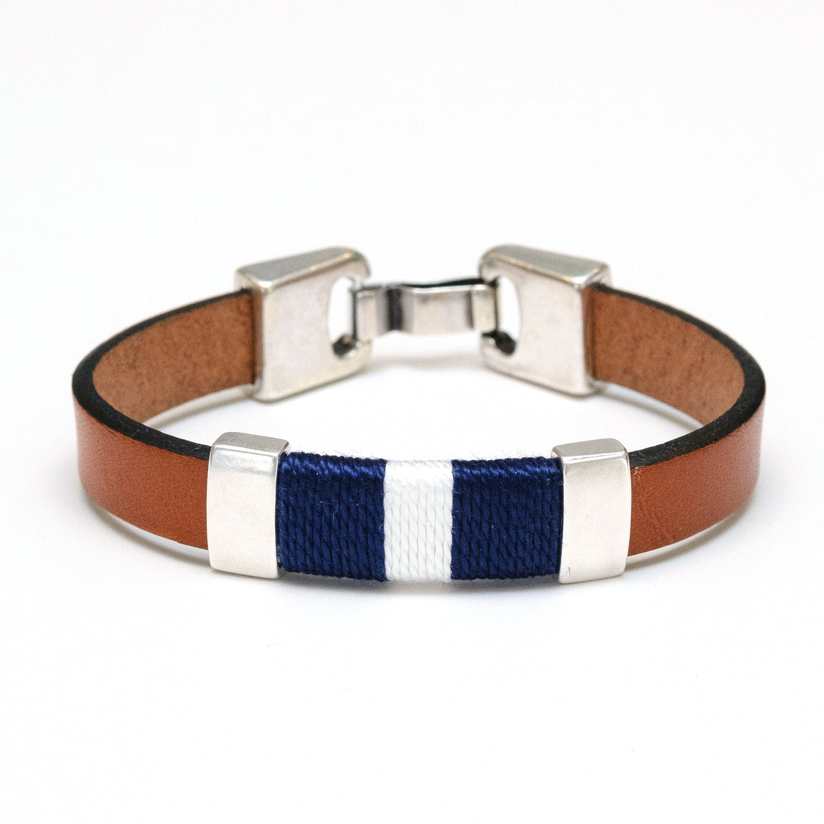 Bristol - Mahogany/Navy/White/Silver