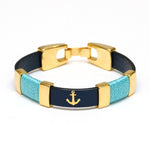Chatham - Navy/Turquoise/Gold