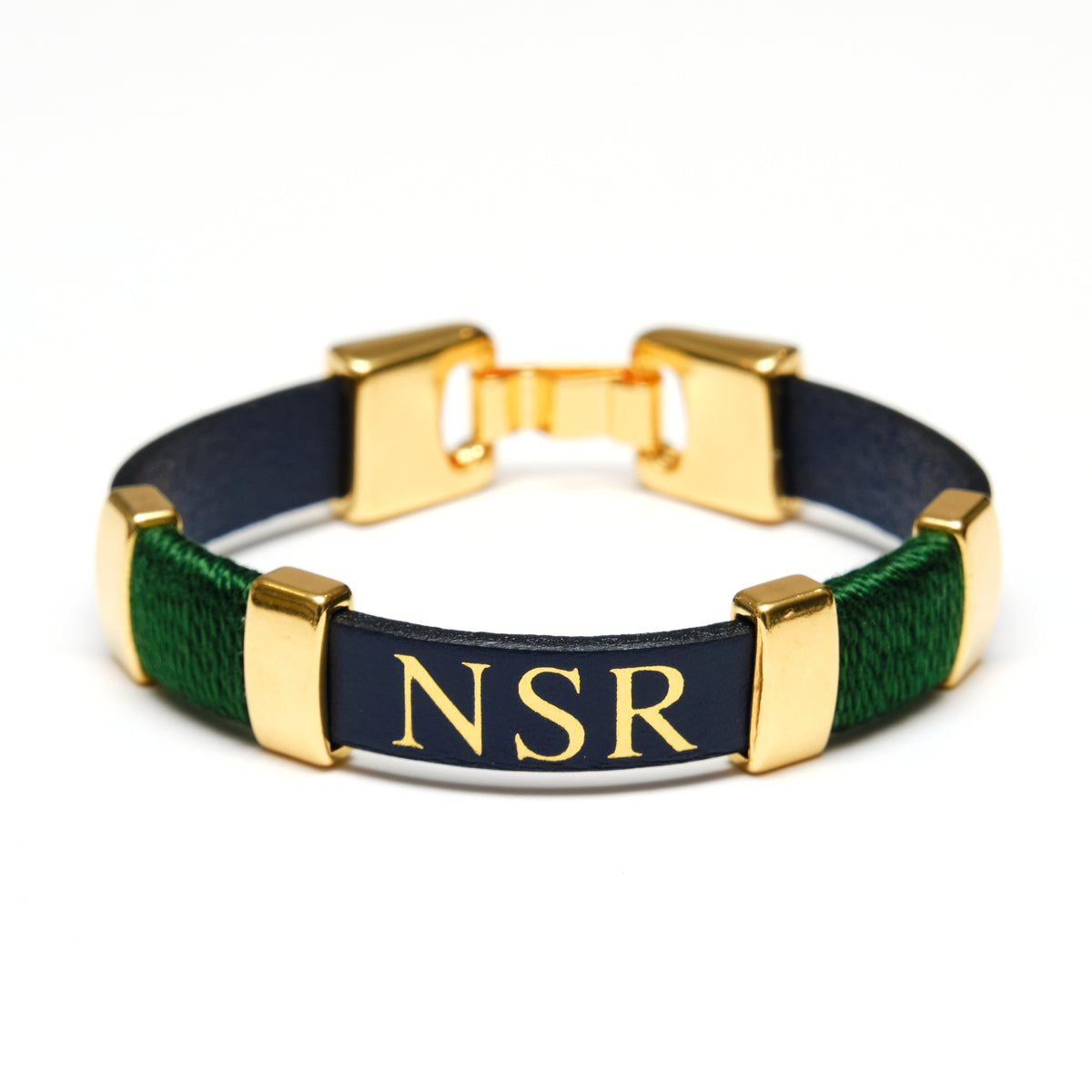 Essex - Navy/Green/Gold