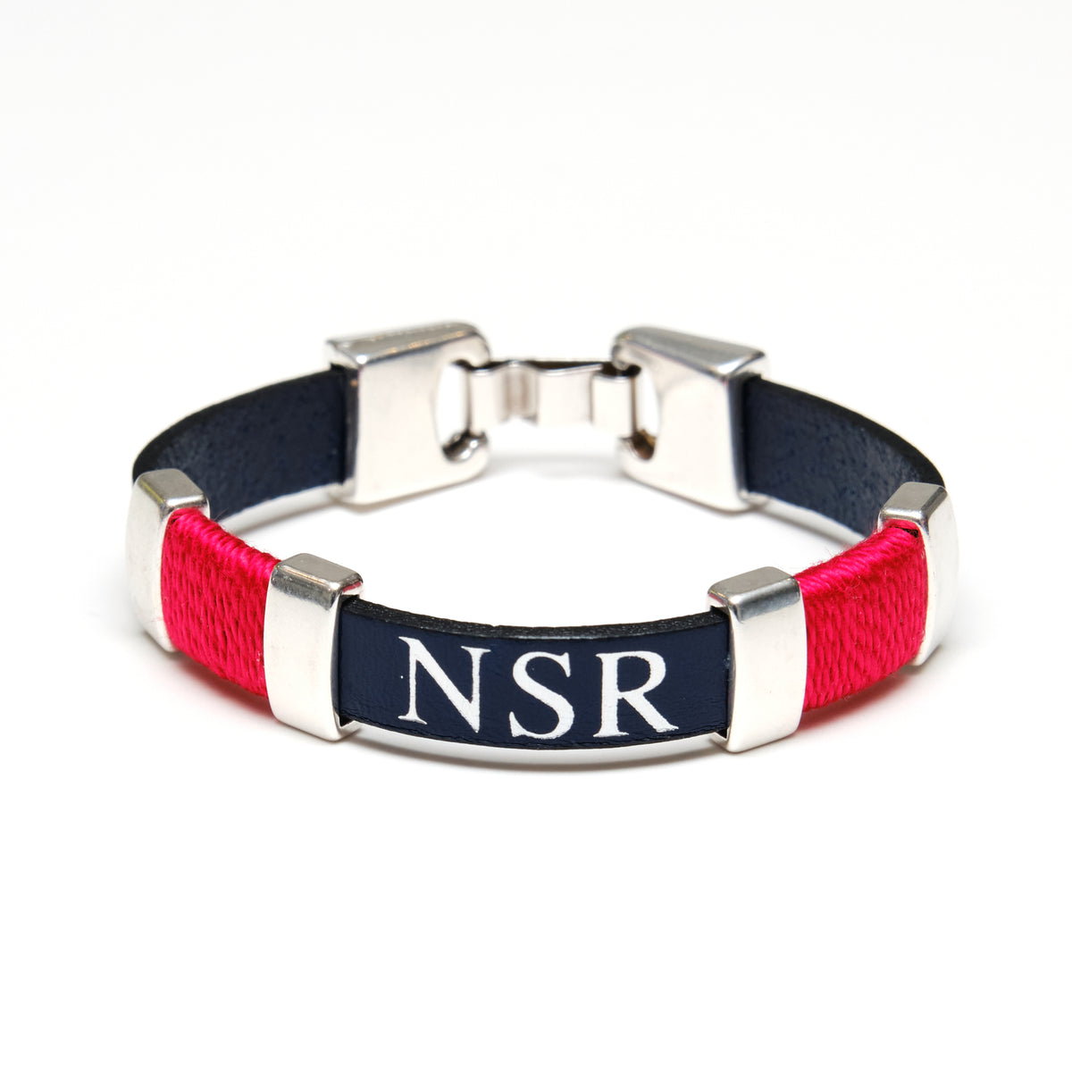 Essex - Navy/Red/Silver