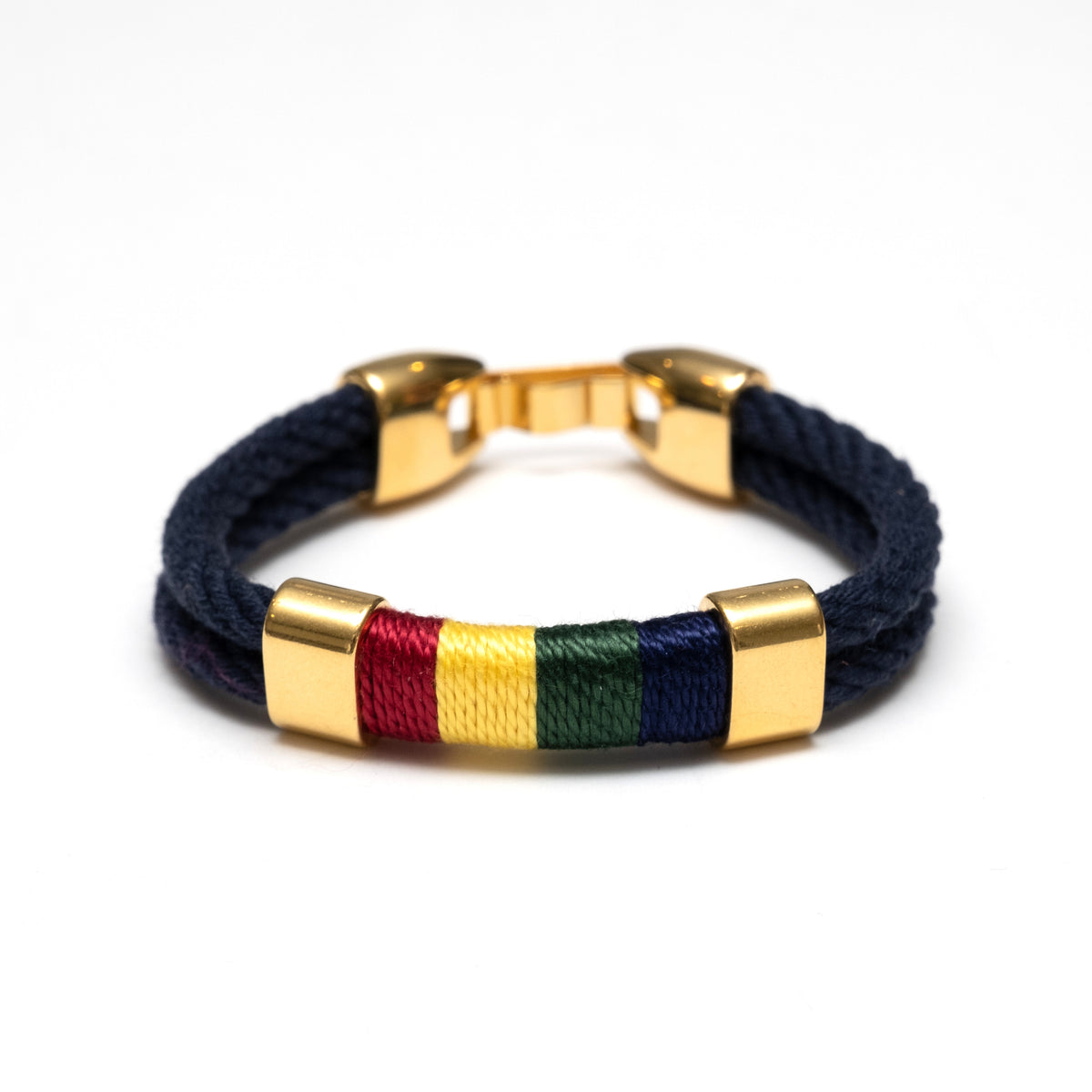 Hancock Bracelet - Navy/Gold