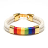 Pride Bracelet - Ivory/Gold