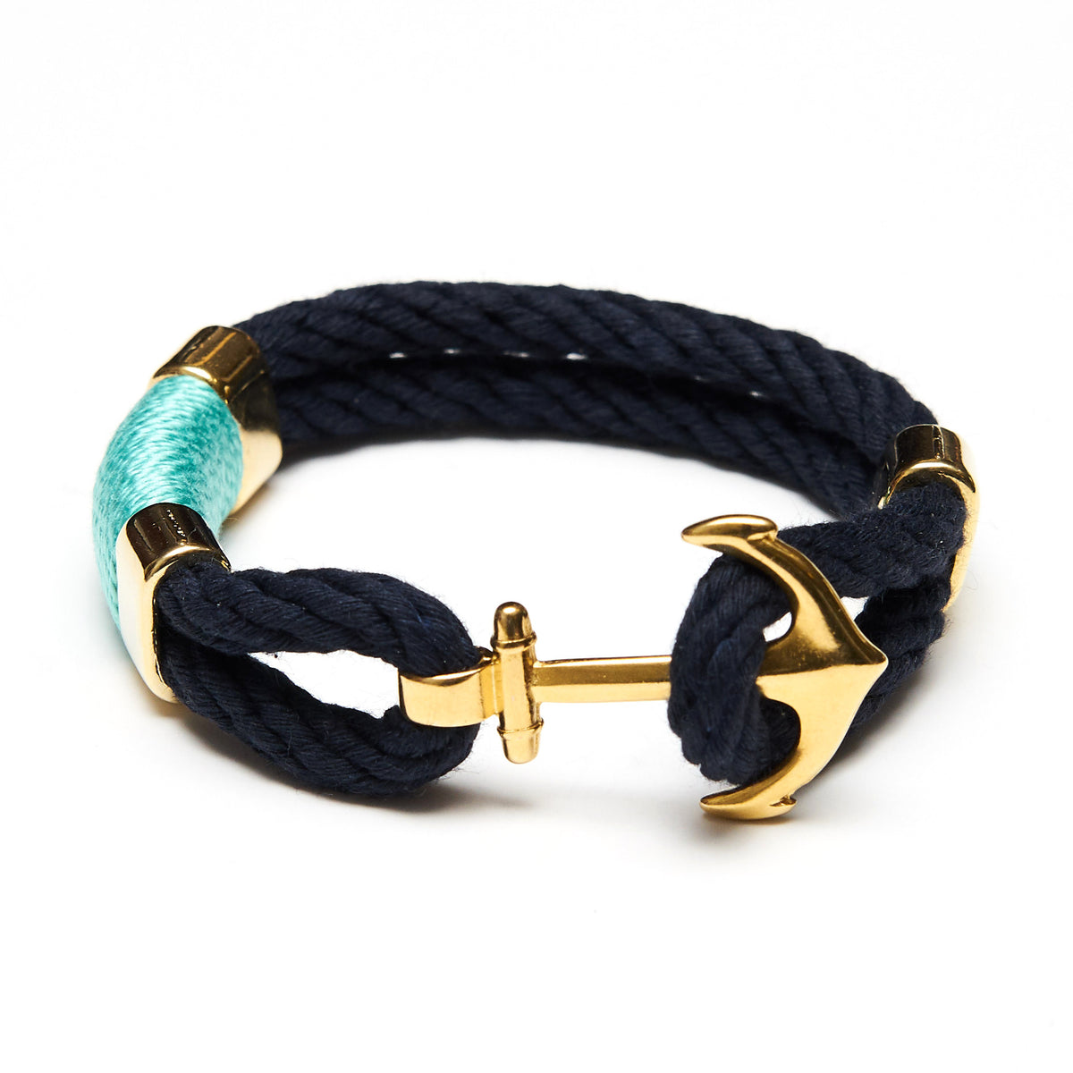 Waverly - Navy/Turquoise/Gold