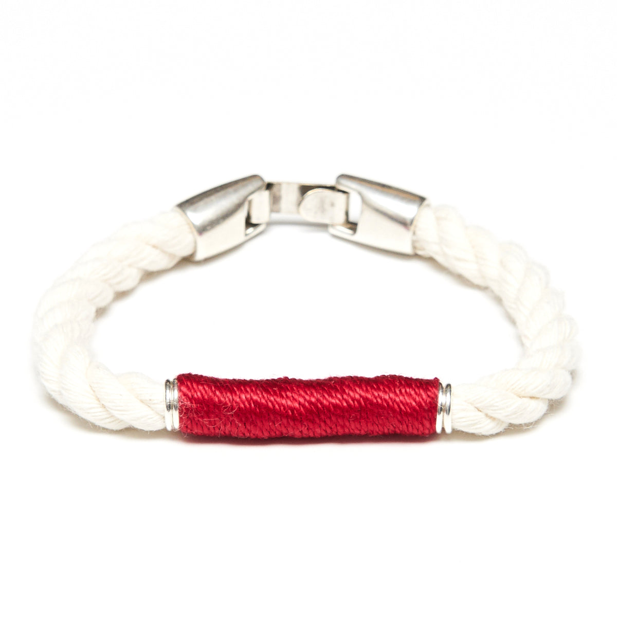 Beacon - Ivory/Red/Silver