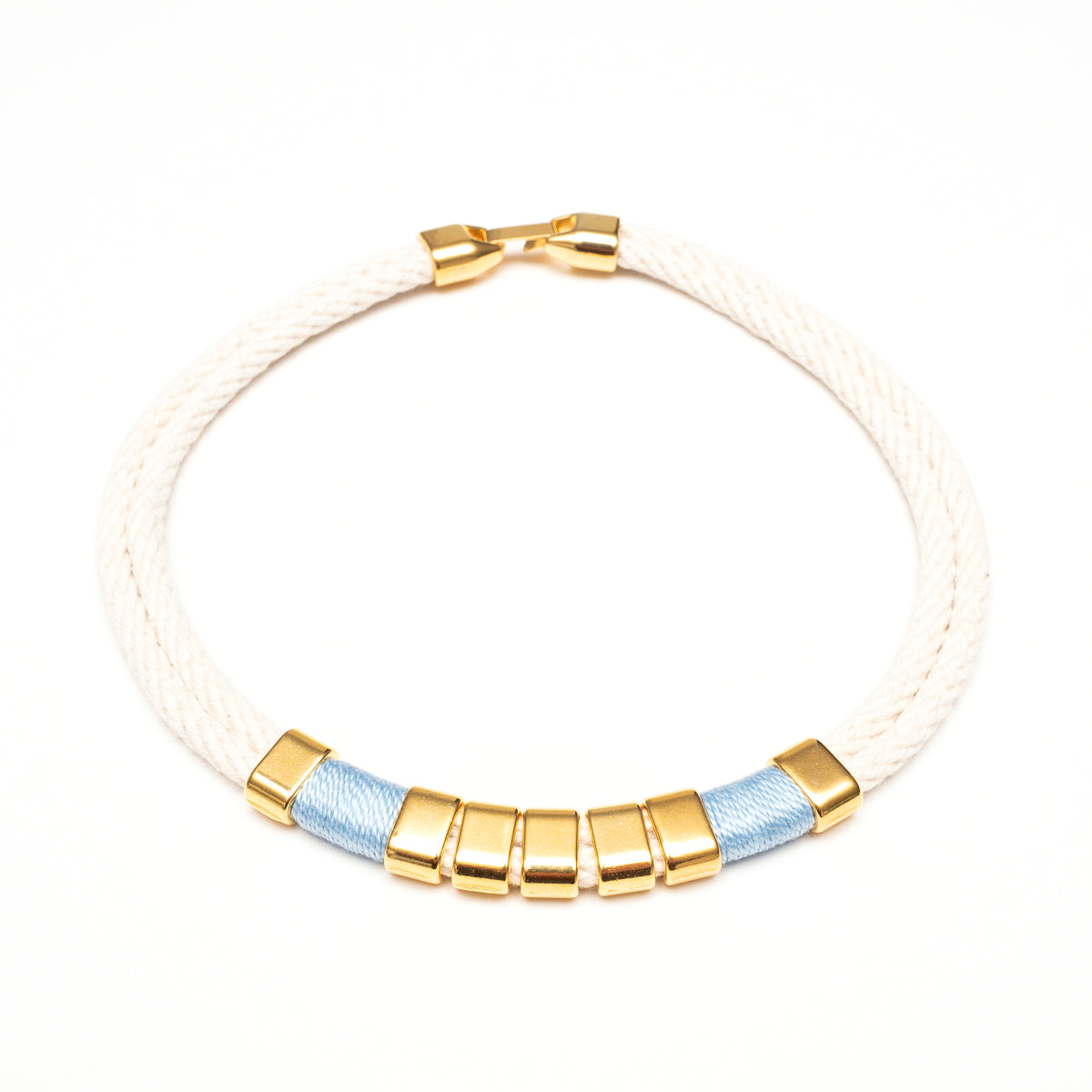 Beech - Ivory/Light Blue/Gold