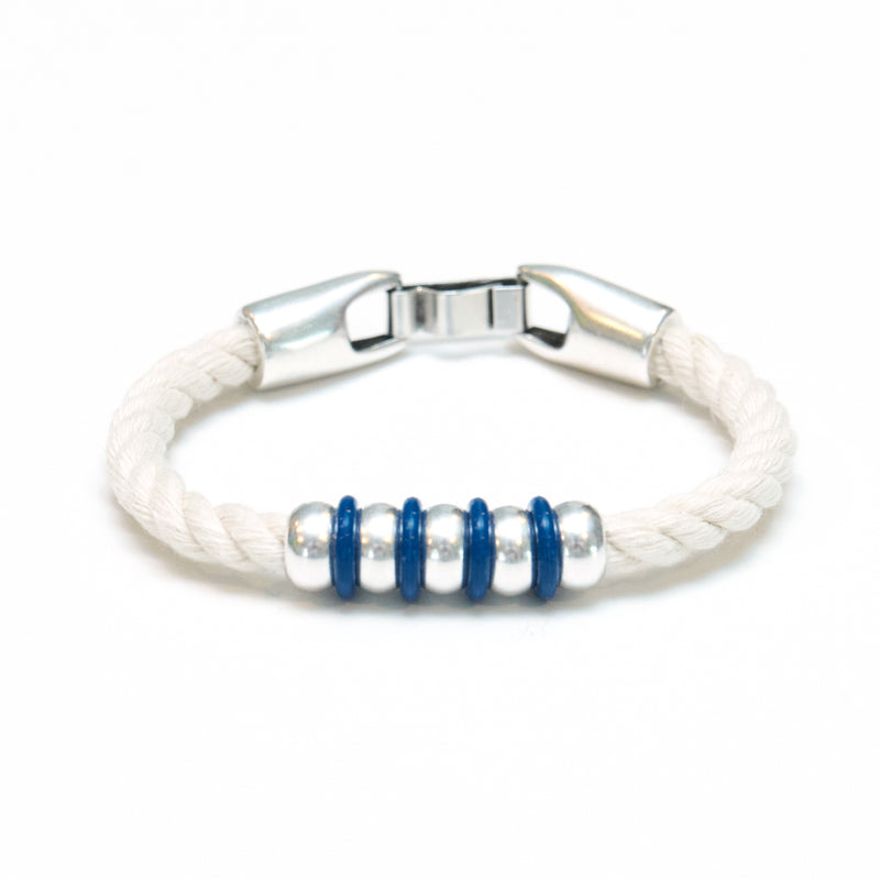 Regent - Ivory/Navy/Silver