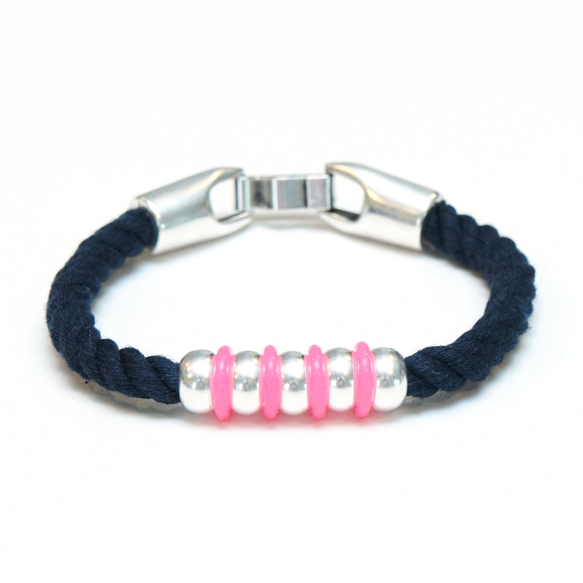 Regent - Navy/Pink/Silver